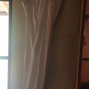 Cream colored ladies slacks